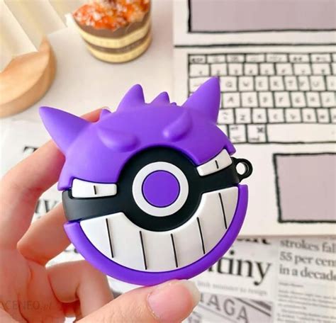 Bez Marki Etui Do Airpods 2 Pro Pokemon Go Gengar Fiolet Etui Na