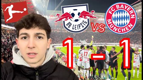 Rb Leipzig Gegen Fc Bayern M Nchen Highlights I Stadionvlog Youtube