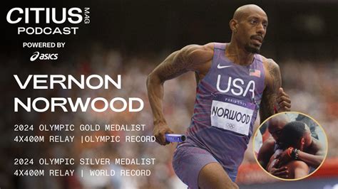 Vernon Norwood Breaks Down Team Usa 4x400m Reveals What He Told Quincy