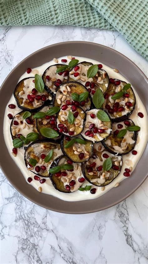 Roasted Aubergine Salad Desert Island Dishes