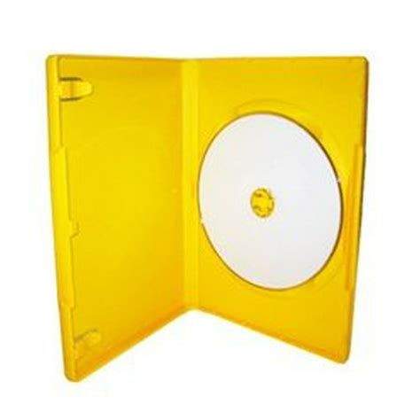 500 STANDARD Solid Yellow Color Single DVD Cases - Walmart.com - Walmart.com