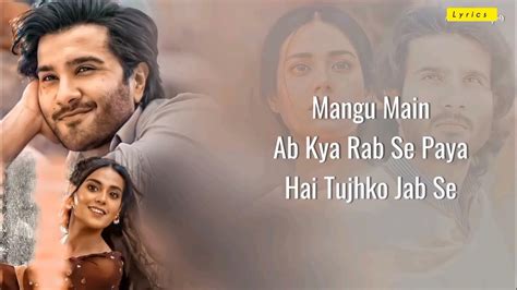 Khuda Aur Mohabbat 3 Ost Lyrics Rahat Fateh Ali Khan Nish Asher