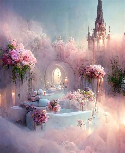 Enchanted Table in Front of Castle