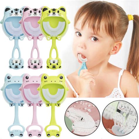 Brosse Dents En Silicone En Forme De U Pour Enfants Brosse De