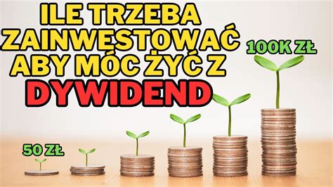 Ile musimy zainwestować aby utrzymać się z PASYWNEGO DOCHODU z