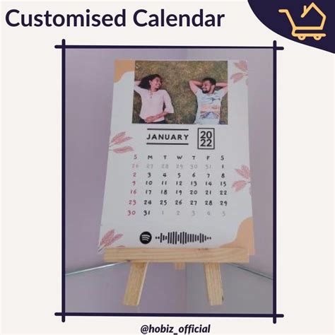 Customised Calendar