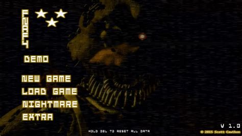 Five Nights At Freddy 4 Gameplay