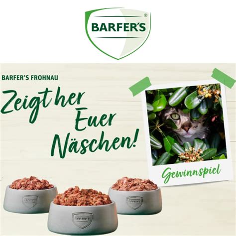 BARFER S Gewinnspiel 50 Gutschein abräumen