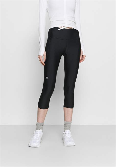 Under Armour Hi Capri 3 4 Sportbroek Black Zwart Zalando Nl