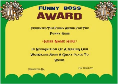 Boss Day Certificate of Appreciation : 10+ Templates to Impress Your ...