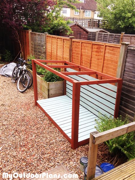 DIY Bike Shed | MyOutdoorPlans