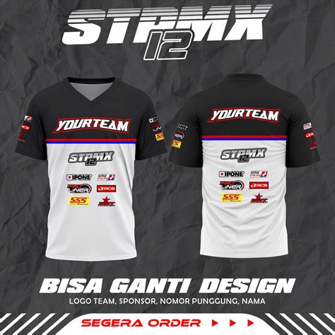 Jual T SHIRT JERSEY MODEL TEKNO TUNER JERSEY SATUAN JERSEY TEAM BALAP