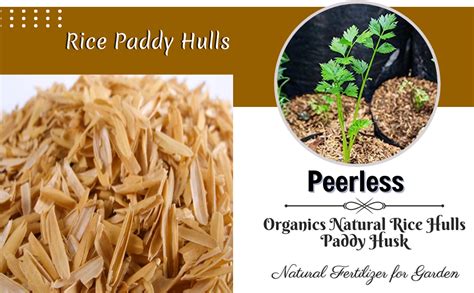 Da Lat Organics Natural Rice Hulls Paddy Husk Yellow Grams