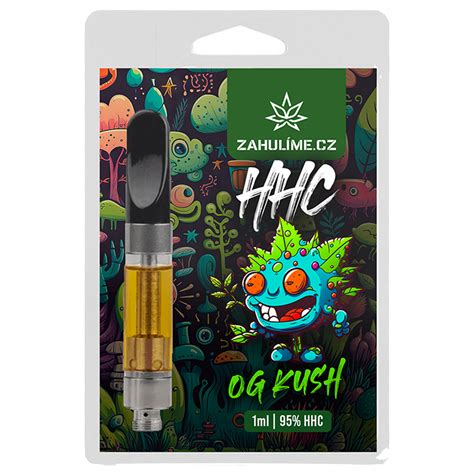 Hhc Cartridge 1ml Og Kush ⇒ 420 Kč Cartridge ZahulÍme Cz