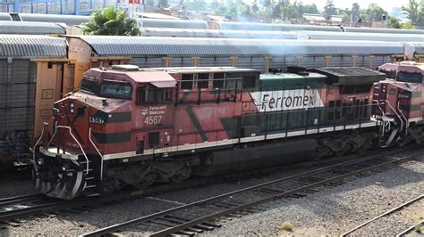 Ferromex Bnsf Canadian National Y Union Pacific En Patios De Irapuato