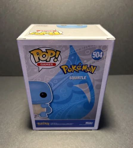 Funko Pop Pok Mon Diamond Squirtle Virtual Funkon Limited