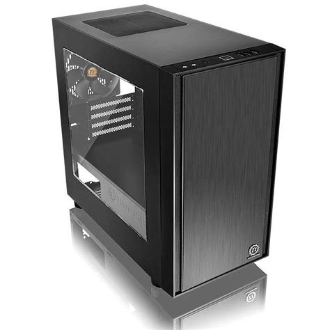 Thermaltake Versa H17 Mini Tower Micro Atx Gaming Computer Pc Case With Window 841163000908 Ebay