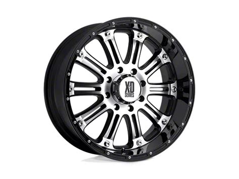 Fuel Wheels Silverado 2500 Maverick Gloss Black Milled 8 Lug Wheel 22x12 44mm Offset