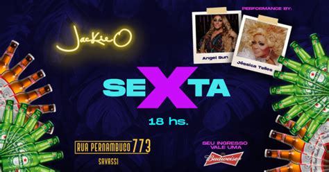 SeXta Jackie O Em Belo Horizonte Sympla