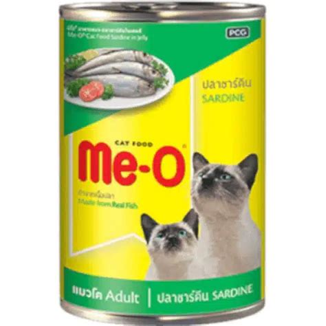 Me O MeO Sardine Canned Adult Cat Wet Food Petropolis