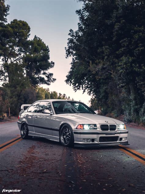 Artic Silver Bmw E36 M3 With Forgestar M14 Modular Forged Wheels Artofit