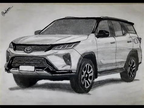 Details More Than Fortuner Car Drawing Nanoginkgobiloba Vn