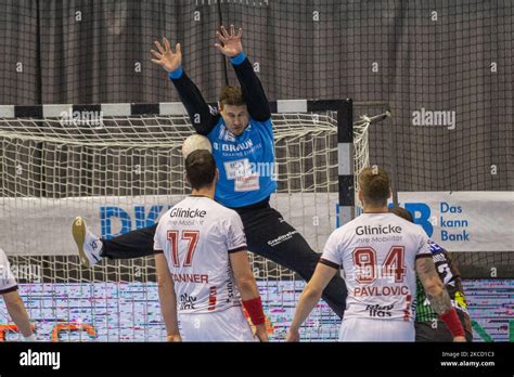 Goalkeeper Nebojsa Simic Of MT Melsungen Reacts During The LIQUI MOLY