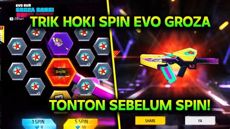 TRIK HOKI SPIN EVO GUN GROZA Bang Popblaster TERBARU FF YouTube