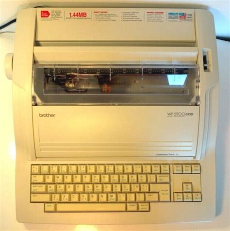 Brother Word Processor Wp 5900mds Turns On But Untested Wp 5900 Mds For