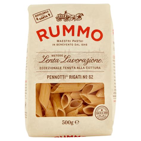 Rummo Pennotti Rigati N 62 500 G Carrefour