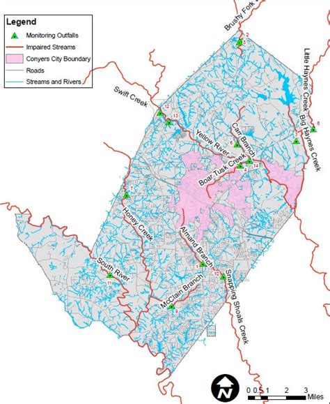 Rockdale County Map Arleen Michelle