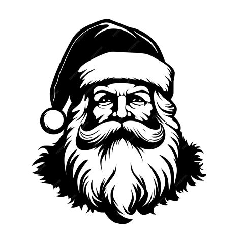Papai Noel Preto E Branco - 9