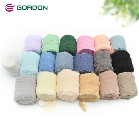 Gordon Ribbons Inventory Factory Bouquet Wrapping Chiffon Ribbon