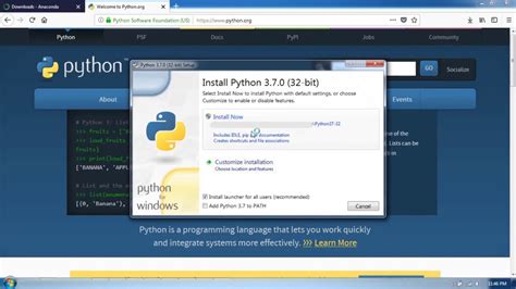 How To Install Pandas And Python Using Anaconda Youtube