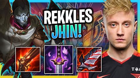 REKKLES HARD CARRY WITH JHIN T1 Rekkles Plays Jhin ADC Vs Ezreal