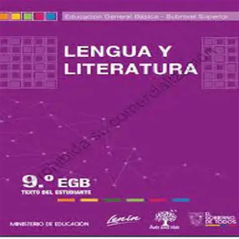 Libro De Lengua Y Literatura De Noveno Grado Resuelto 2024 Ecu11