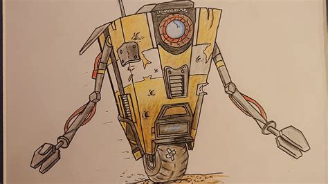 Claptrap Borderlands Cartoon Hd Wallpaper Peakpx