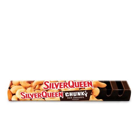 Jual Silverqueen Chunky Bar Dark Chocolate 95 Gr Shopee Indonesia