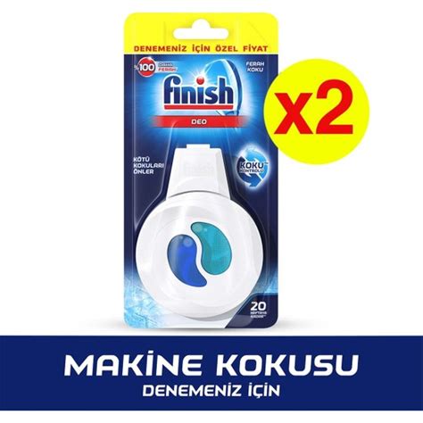 Finish Deo Bulaşık Makinesi Kokusu Şelale Ferahlığı 2x4 ml Fiyatı