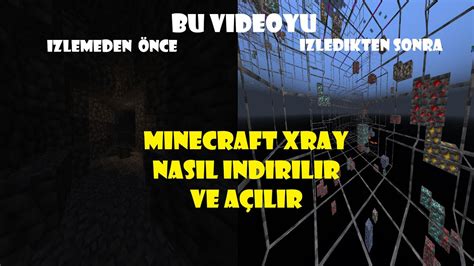 Minecraft Xray Nasıl İndirilir Ve Kurulur TÜM SÜRÜMLER İÇİN XRAY