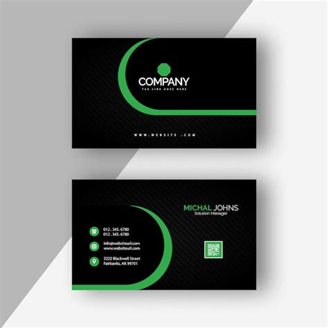 Premium Psd Simple And Clean Business Card Templates