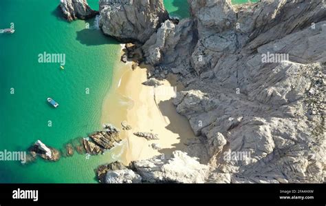 Beautiful aerial view of Cabo San lucas Arch Stock Photo - Alamy