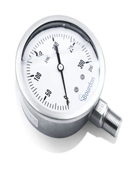 4 Inch 100 Mm Bourdon MEM5 Industrial Pressure Gauges At Rs 2500 In