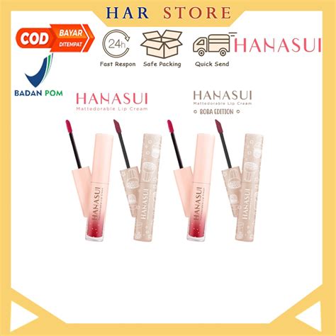 Hanasui Mattedorable Lip Cream Matte Dorable LipCream Lipstick Liquid