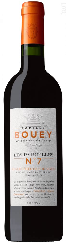 Buy Wine Les Parcelles N7 Red Famille Bouey Blaye Côtes De