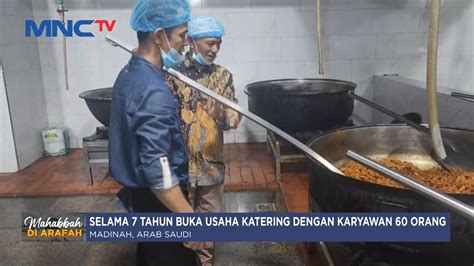 Katering Milik WNI Penuhi Kebutuhan Konsumsi Jemaah Haji Indonesia