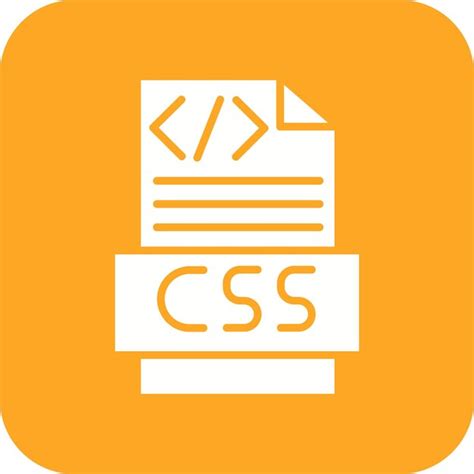 Cone De Vetor De C Digo Css Pode Ser Usado Para Codifica O E