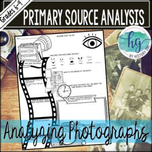 Analyzing Primary Sources Bundle Print And Digital By History Gal