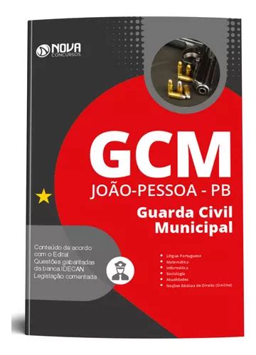 Apostila Completa Guarda Civil Municipal Gcm João Pessoa Pb 2023