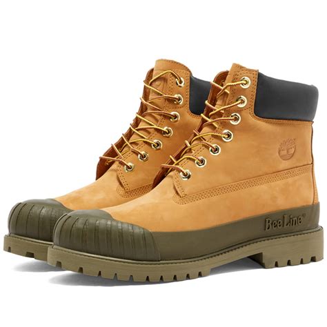 Timberland X Bee Line Premium 6 Waterproof Boot Wheat And Olive End